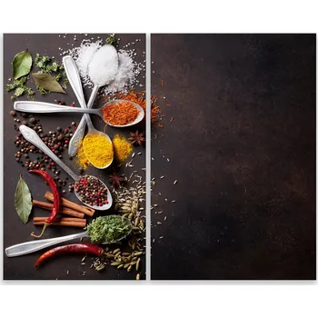 Kuchyňské prkénko Skleněná Ochranná Deska a Krájecí Prkénko | Indukce, Sporák ds-0058