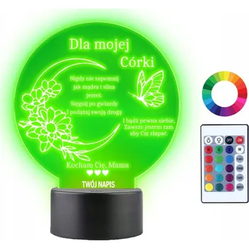 Lampička Plexido vícebarevná Noční lampa