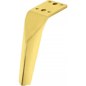 Šikmá nábytková noha H 150, zlatá nábytková noha