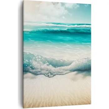 Obraz Obraz na plátně do obýváku, ložnice 50x70 pláž, obrazy na zeď canvas
