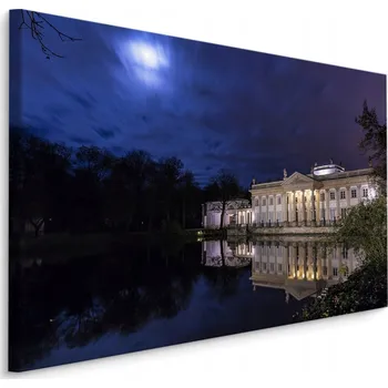 Obraz Obraz Varšava palác NOC budova do obýváku 70x50