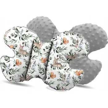 Polštář POLŠTÁŘ CESTOVNÍ POLŠTÁŘ MOTÝLEK MINKY