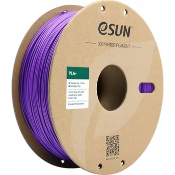 Filament ESun PLA+ Filament fialový 1.75mm 1kg papírová cívka