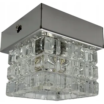 Stropní svítidlo křišťálově stříbrná stropní svítidlo skleněná lampa, moderní glamour