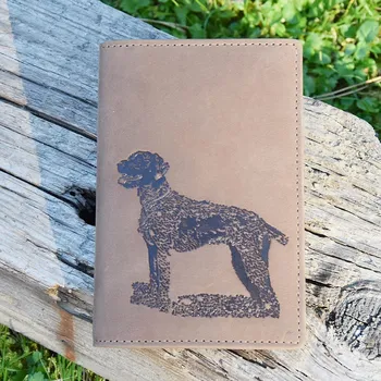 Obal na doklad Pouzdro Na Doklady "Český Fousek" - Dárek pro milovníka psů