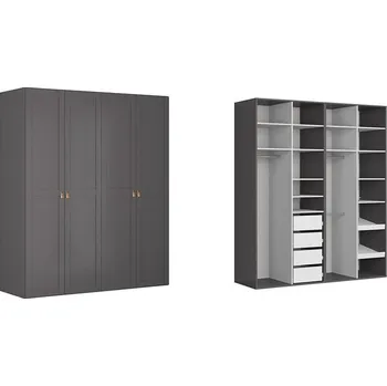 Ložnice BRW FLEX šatní skříň 200/121, grafit