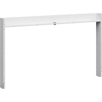 Postel BRW TETRIX POL/LOZ/160 multimediální police, bílý lesk