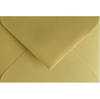 Obálka Ozdobné obálky C7 (8x12) Zlaté SIRIO AURUM 5 ks