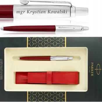 PROPISKA PARKER JOTTER BÍLÁ + ELEGANTNÍ KRABIČKA S POUZDRO