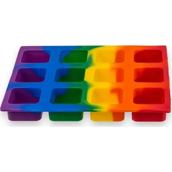 Tvořítko na led Silikonová forma na led duha pro nápoje a drinky