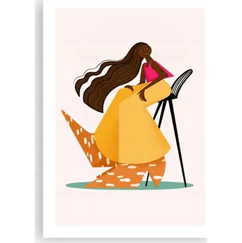 Obraz Plakát bez rámu do obývacího pokoje ložnice 50x70 animovaná pohádka moderní módní obraz