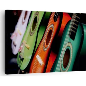 Obraz Obraz na plátně do obýváku ložnice 70x50 hudba foto obrazy na zeď