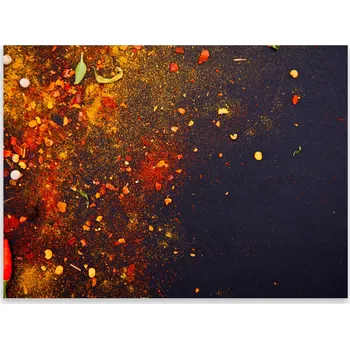 Obraz Skleněná Ochranná Deska a Krájecí Prkénko | Indukce, Sporák ds-0558