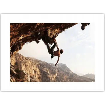 Obraz Obraz plakát do obýváku ložnice 40x30 Horolezectví foto na zeď bez rámu