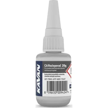 Průmyslové lepidlo KAVAN rozlepovač CA 20g,
