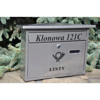 Poštovní schránka Poštovní schránka Handmet stříbrná