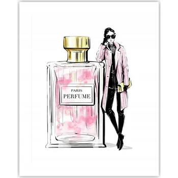 Obraz Obraz, plakát na zeď bez rámu 40x50 cm, parfém, plakáty do obýváku a ložnice