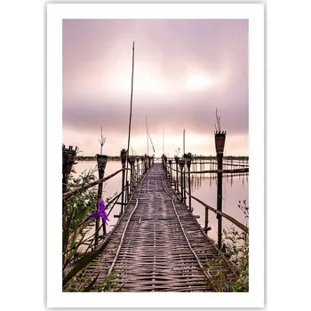 Obraz Plakát bez rámu do obýváku ložnice 50x70 krajina moderní módní obraz