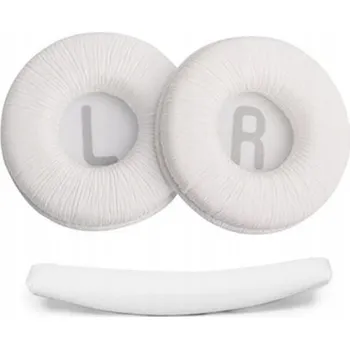 Příslušenství pro sluchátka Náušníky / Polštářky na sluchátka IronPads kožené bílé 2 ks pro JBL T450 T500