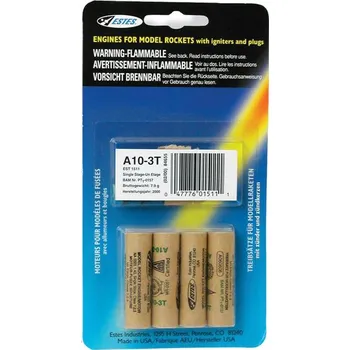 RC model ostatní Estes raketový motor A10-3 (4ks)