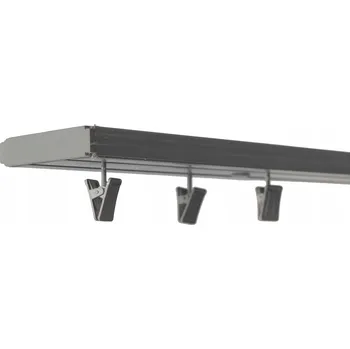 Obraz Stropní lišta a příslušenství FajnyDom 120 cm černá