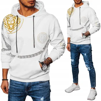 Pánská mikina PÁNSKÁ MIKINA S KAPUCÍ vel XL