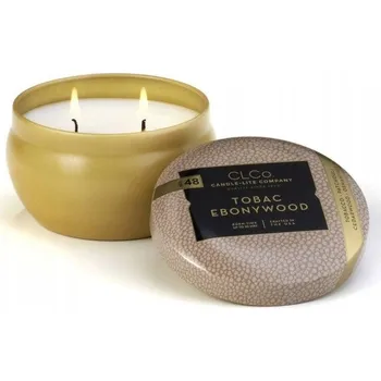 Svíčka Parafínová vonná svíčka Tobac Ebonywood Candle-Lite 1 ks