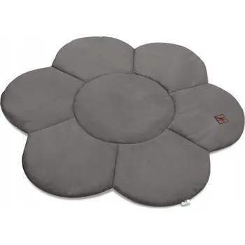 Hrací deka Vzdělávací podložka na hraní Sedmikráska tmavě šedá