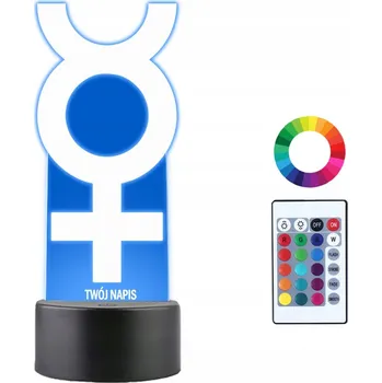 Lampička Plexido vícebarevná Noční lampa