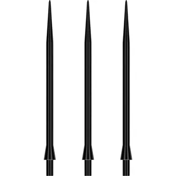 Příslušenství pro šipky Red Dragon Kovové hroty Raptor Smooth - Black - 50 mm