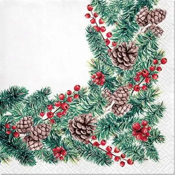 Papírový ubrousek Papírový ubrousek čtvercový 33 cm x 33 cm