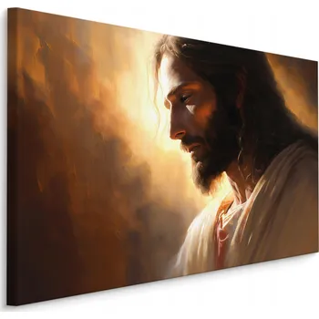 Obraz Obraz Canvas Portrét JEŽÍŠE Krista Ikona 40x30