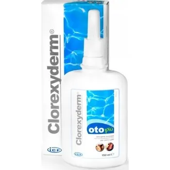 Kosmetika pro psa Clorexyderm oto piu, přípravek do uší pro psy a kočky Geulincx 150 ml