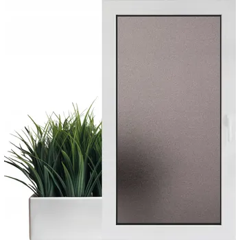 Obraz Fólie na okno, hnědá, 60x300 cm