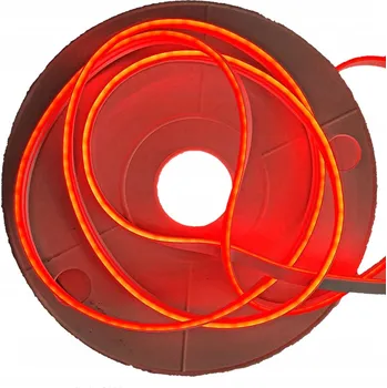 Žárovka LED Neon Flex 6x12mm 24V ČERVENÝ 1m