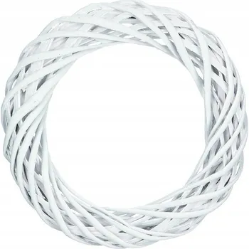 Věnec Dp craft věnec z proutí 25 CM - bílý