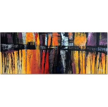 Obraz Panoramatický obraz na plátně Canvas, Abstrakce 55 -
