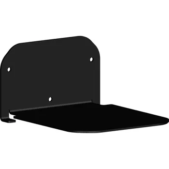 police Kovová police Gamet 12 x 14 cm černá