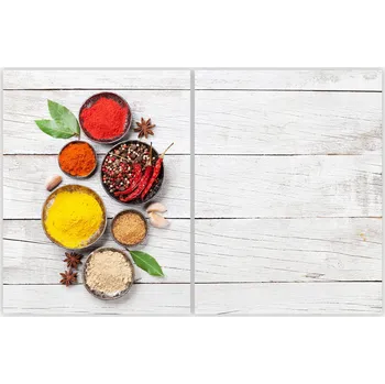 Kuchyňské prkénko Skleněná Ochranná Deska a Krájecí Prkénko | Indukce, Sporák ds-0475