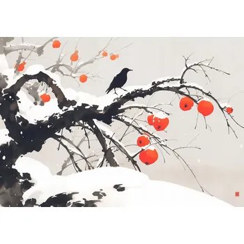 Plakát Plakát Východní Akvarel bez rámu 66,5 x 46,5 cm