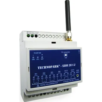 příslušenství k bráně TECHNOPARK CZ s.r.o. Přístupový systém SBM261 s GSM modulem