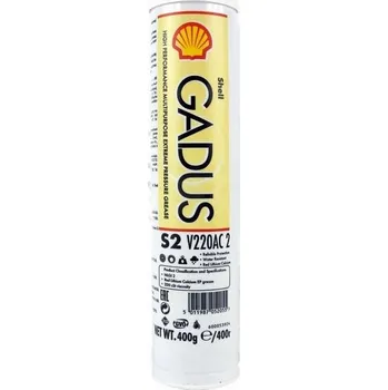 Plastické mazivo 12 KUSŮ Shell Gadus S2 V220AC 2 - MAZIVO NA LOŽISKA 400 g