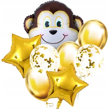 Balónek Sada balónků OPICE Safari Džungle ZOO Opice