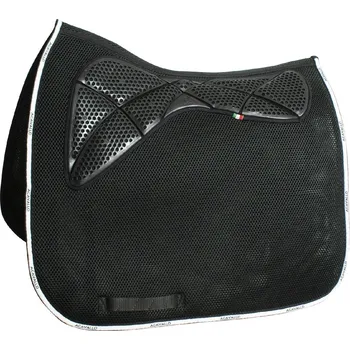 Acavallo dečka Gel grip s paměťovou pěnou 3D Spacer spine, DR, bílá