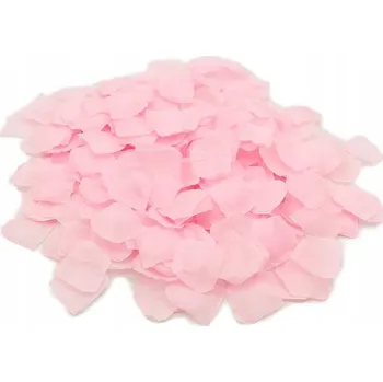 umělá květina Konfety v tubě - okvětní lístky růží, červené