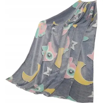 deka Deka Svítící ve tmě Měkká deka 200/220 HVĚZDY NOVINKA