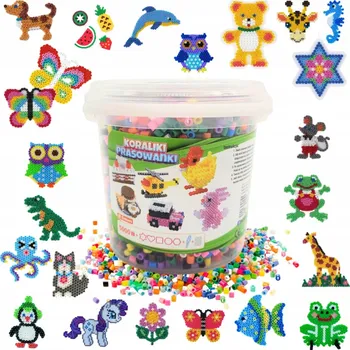 Obraz ZAŽEHLOVACÍ KORÁLKY 5000 ks ŠABLONY Vědro Příslušenství