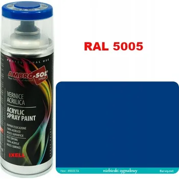 Barva ve spreji RAL 5005 AKRYLOVÝ LAK ve spreji modrý LESK 1233