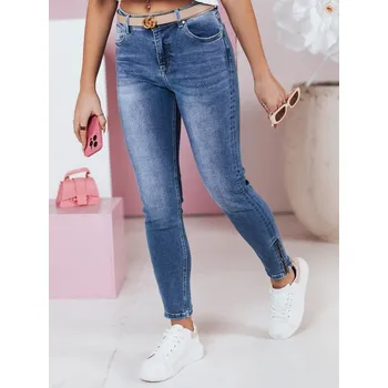 Dámské džíny Dámské kalhoty DSTREET NÁMOŘNÍ MODRÁ L