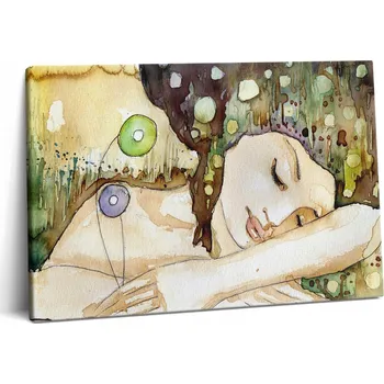 Obraz Fotoobraz na plátně Umělecký do kuchyně Akvarel Krásné dívky 60x40